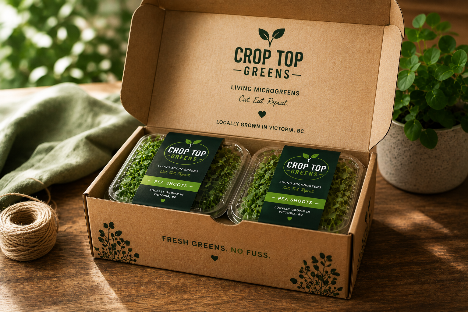 Crop Top Greens subscription box